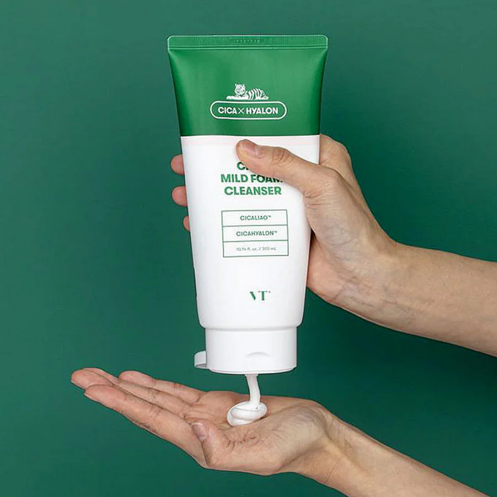 VT Cosmetics Cica Mild Foam Cleanser 300ml