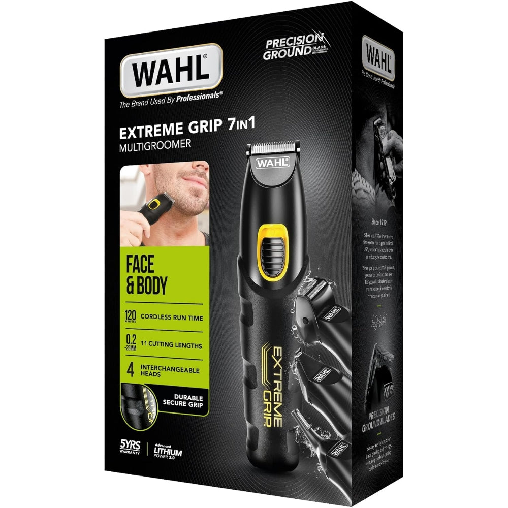 Wahl 7-In-1 Extreme Grip Lithium Multi Groomer Trimmer Kit