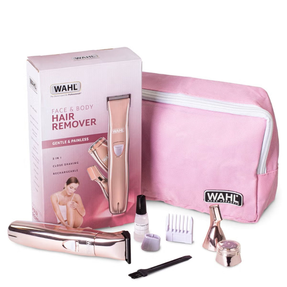 Wahl 3-In-1 Ladies Face & Body Hair Remover Trimmer
