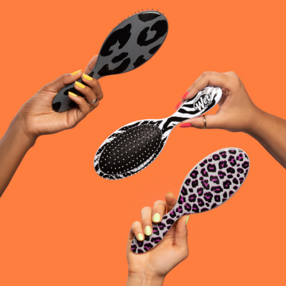 Wet Brush Original Detangler Brush Safari Zebra