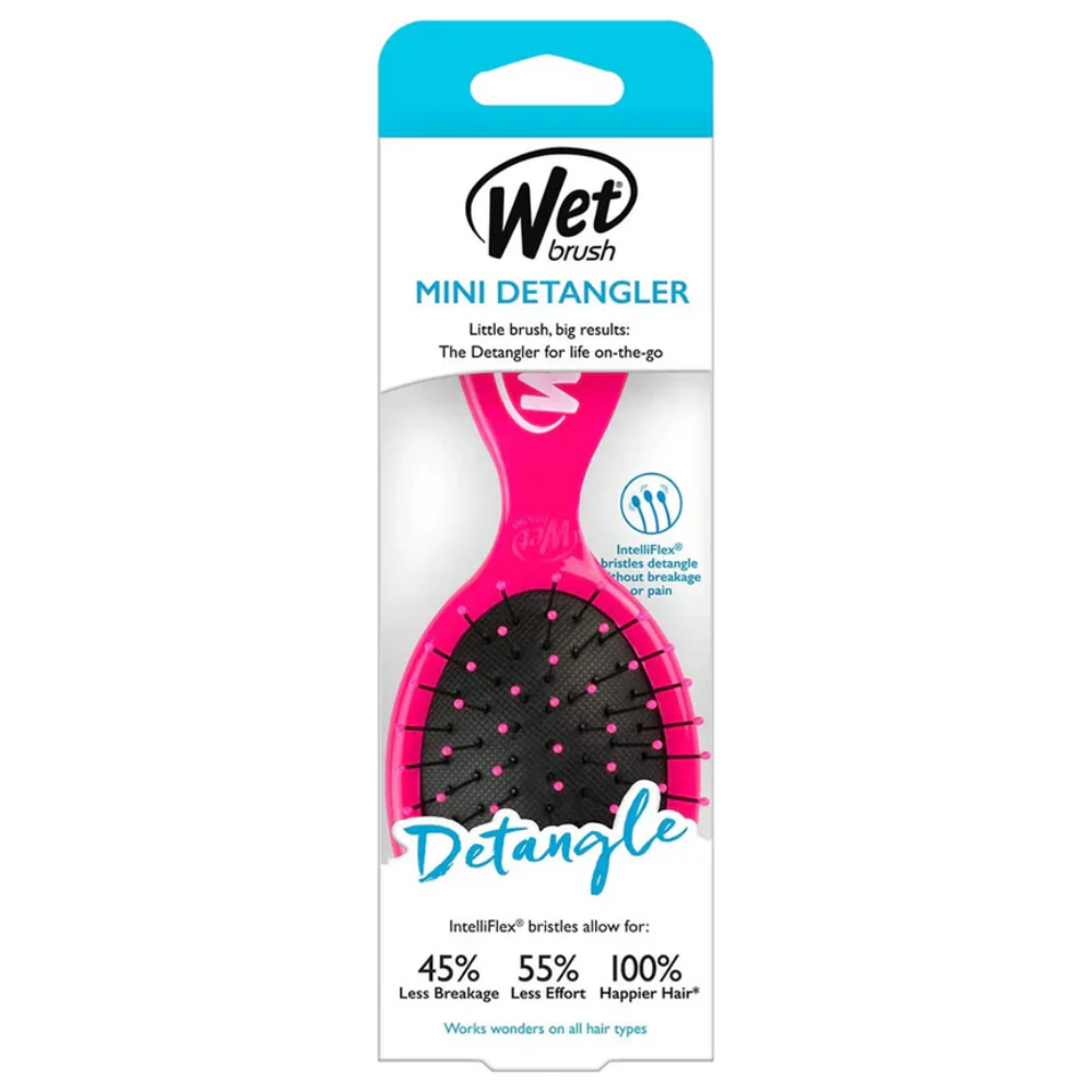 Wet Brush Mini Detangler Brush Pink
