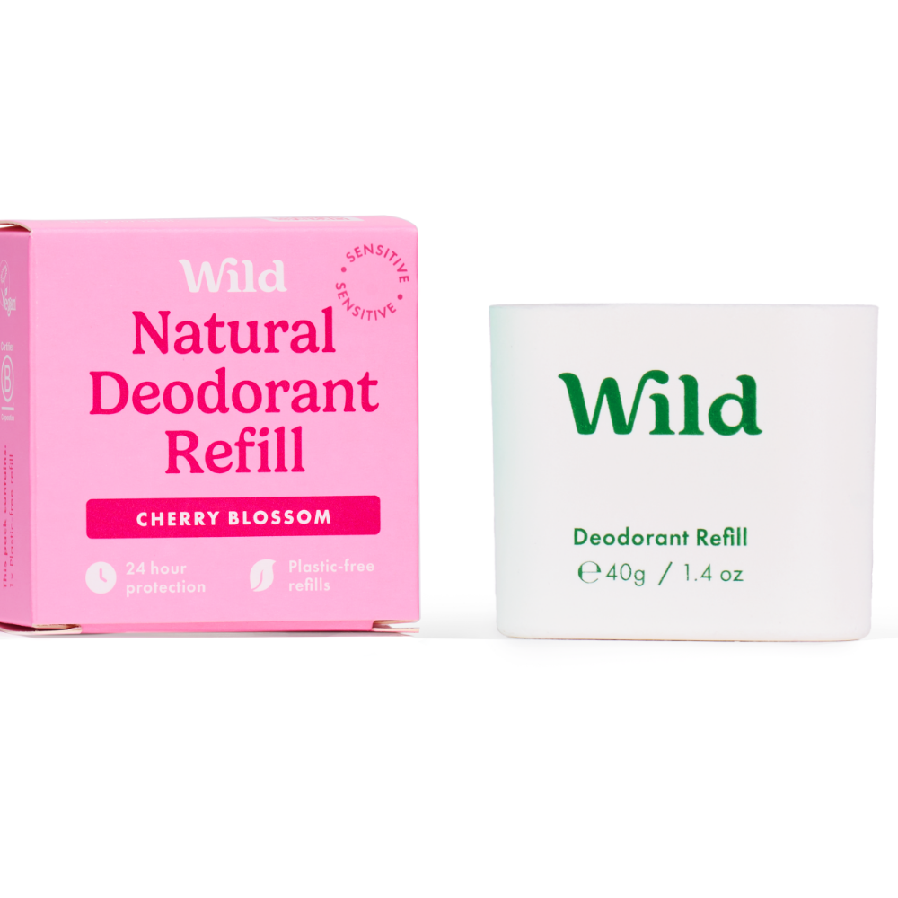 Wild Cherry Blossom Sensitive Deodorant Refill 40g