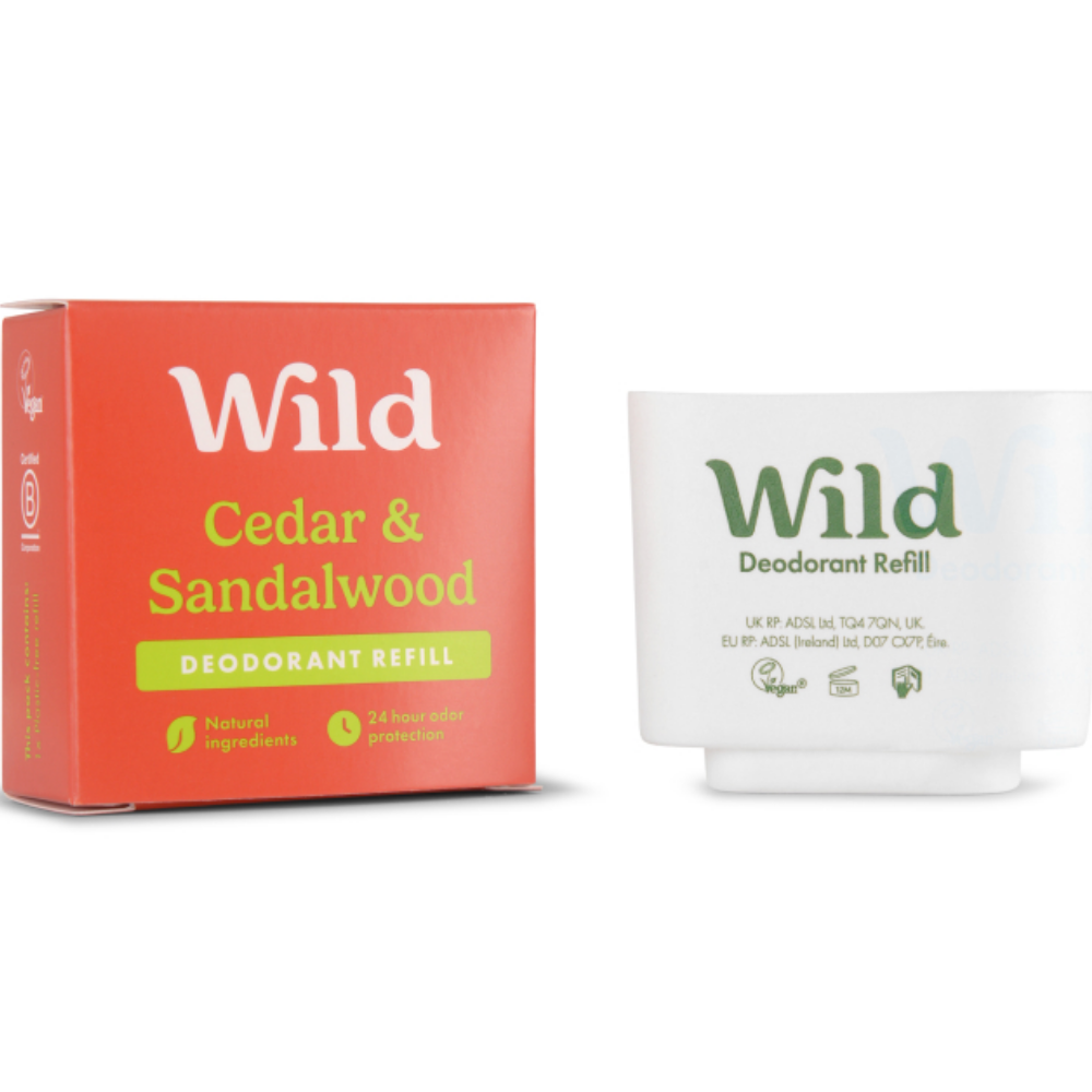 Wild Sandalwood & Cedar Deodorant Refill 40g