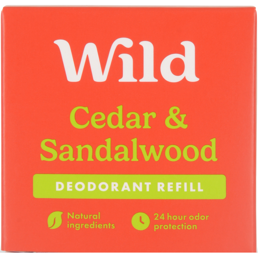 Wild Sandalwood & Cedar Deodorant Refill 40g