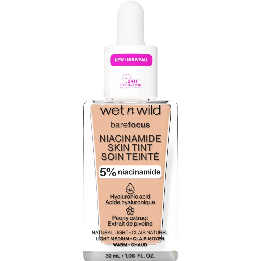 Wet N Wild BareFocus Niacinamide Skin Tint 32ml