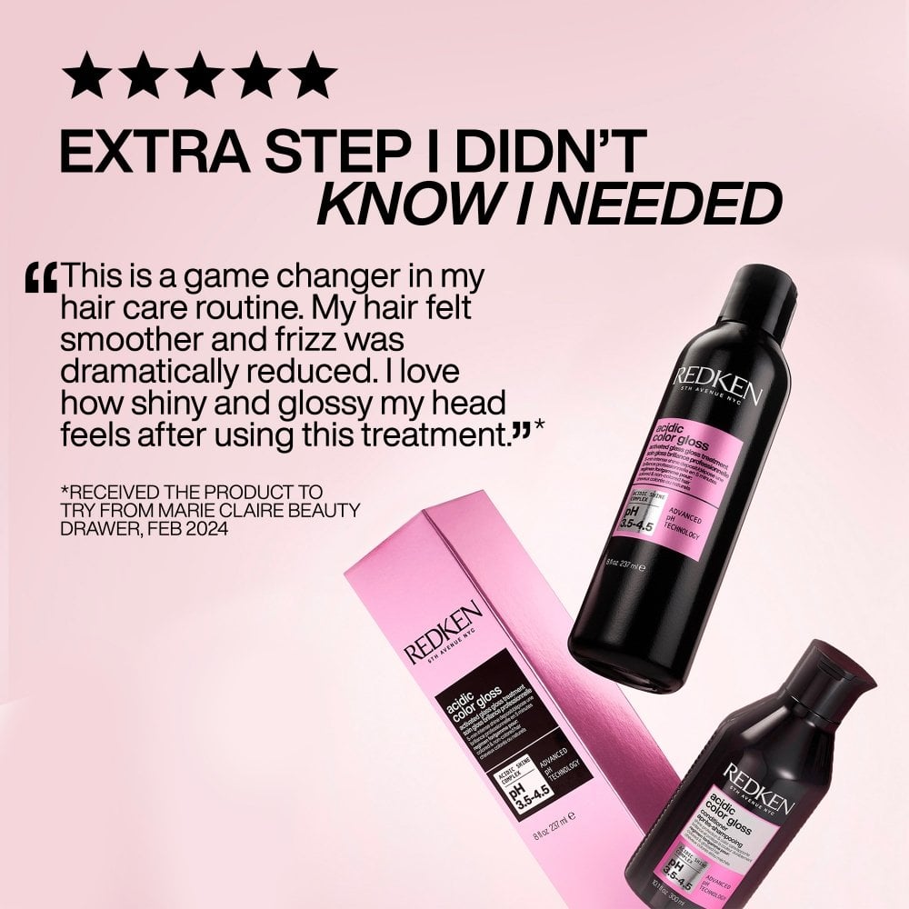 Redken Acidic Colour Activated Glass Gloss Treatment 237ml
