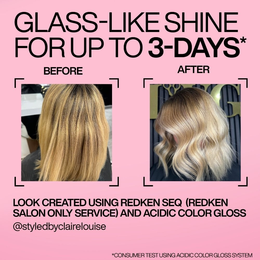Redken Acidic Colour Gloss Shampoo 300ml, Gloss Treatment 237ml & Conditioner 300ml Trio