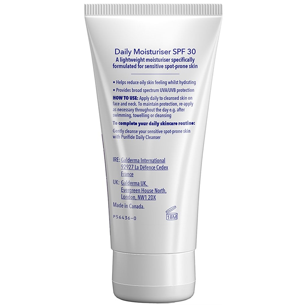 Acnecide + Purifide Purifide Daily Moisturiser SPF30 50ml