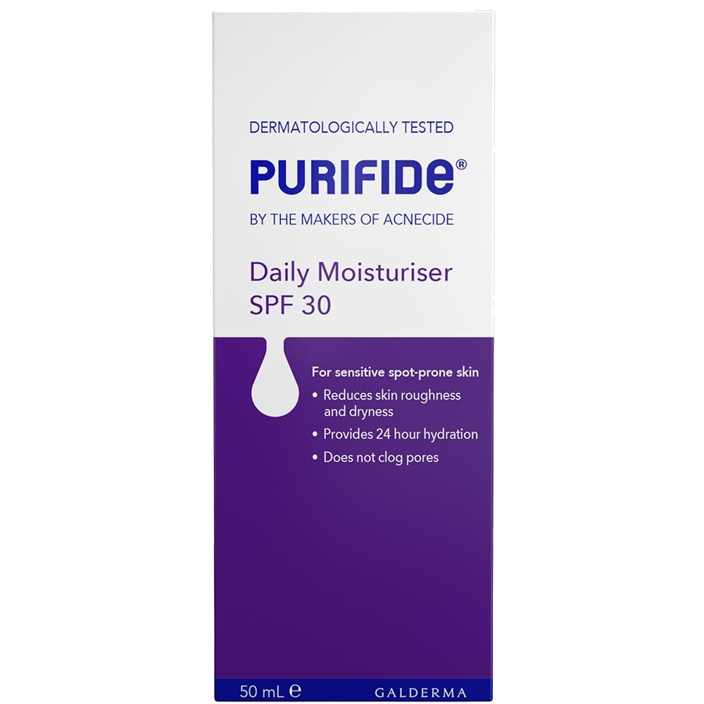 Acnecide + Purifide Purifide Daily Moisturiser SPF30 50ml