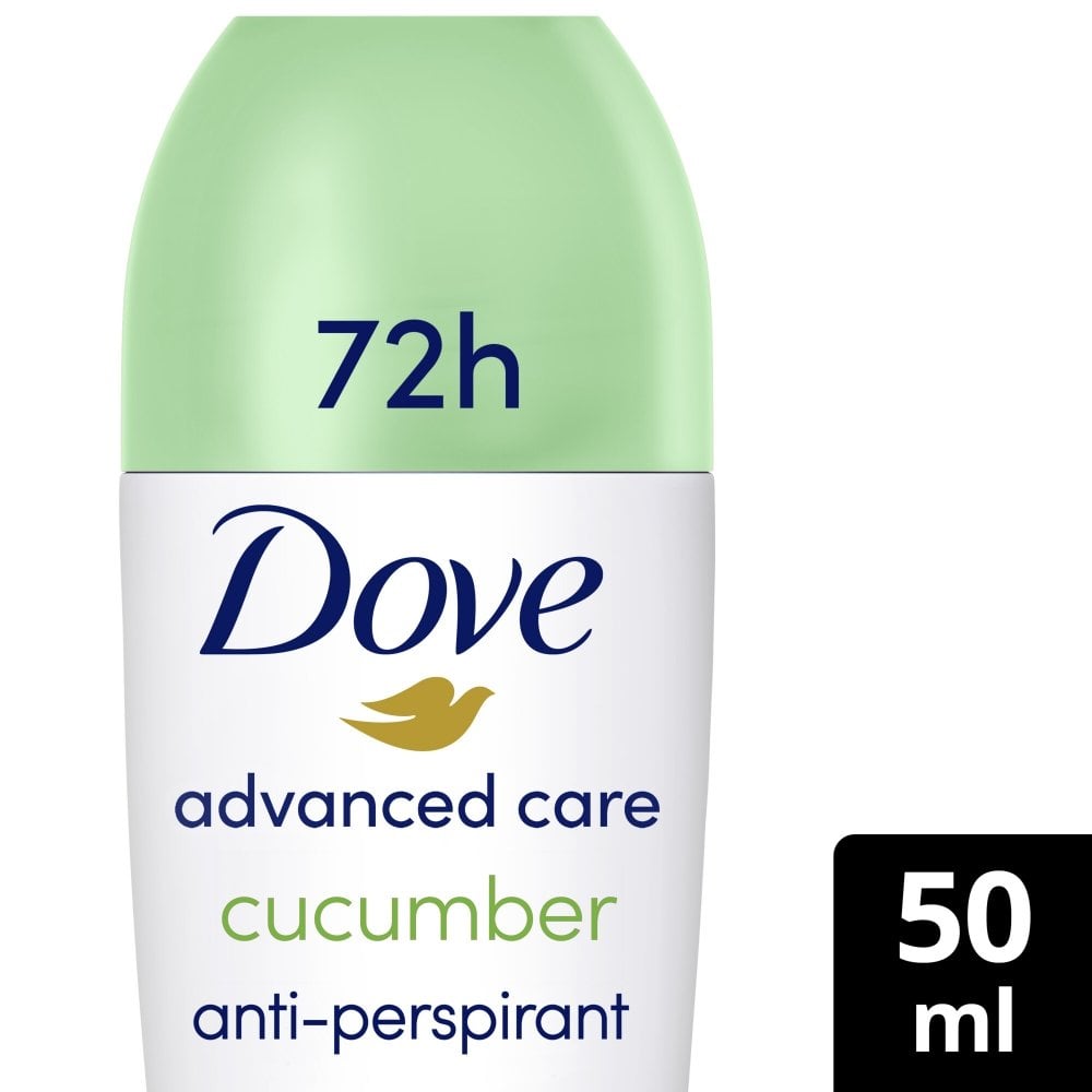 Dove Advanced Care 72h Go Fresh Cucumber Anti-Perspirant Deodorant Roll-On 50ml