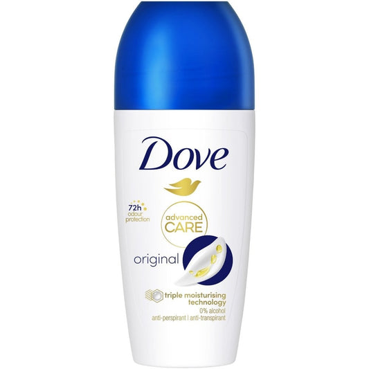 Dove Advanced Care 72h Original Anti-Perspirant Deodorant Roll-On 50ml