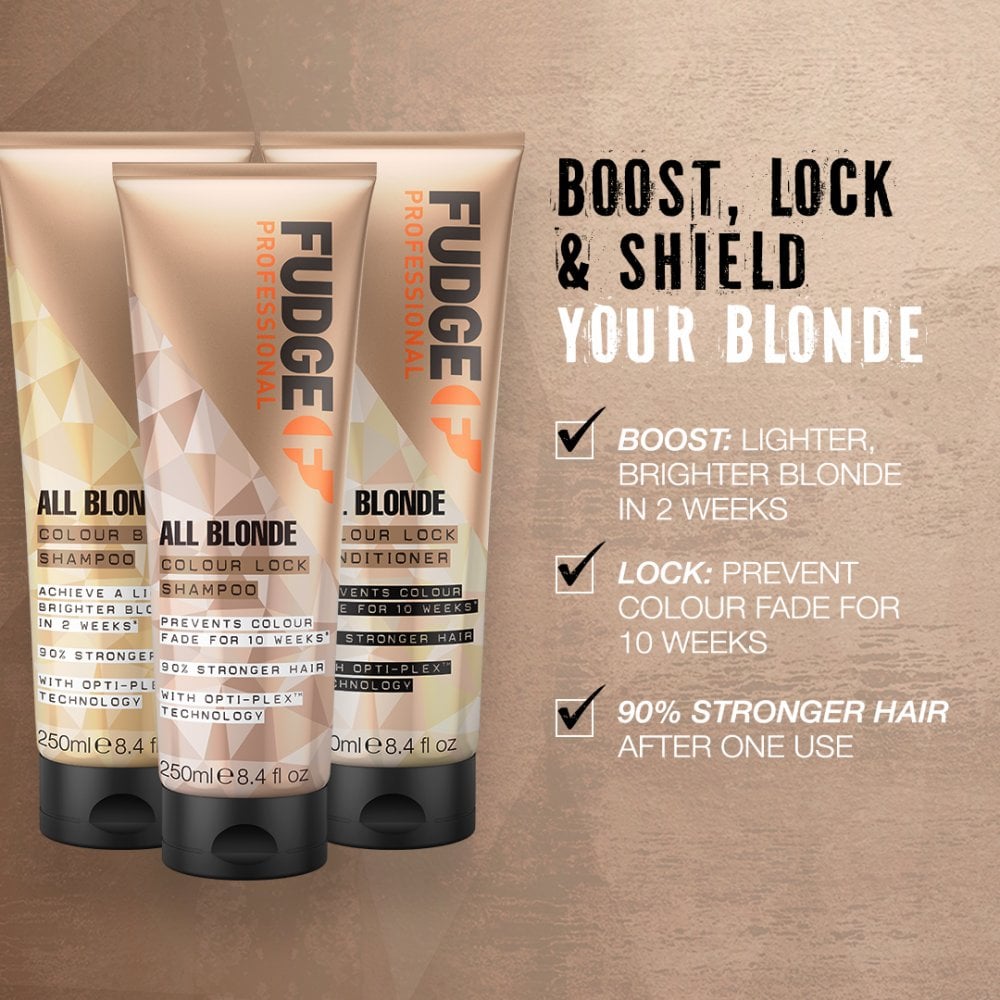 Fudge Professional All Blonde Colour Lock Shampoo 250ml