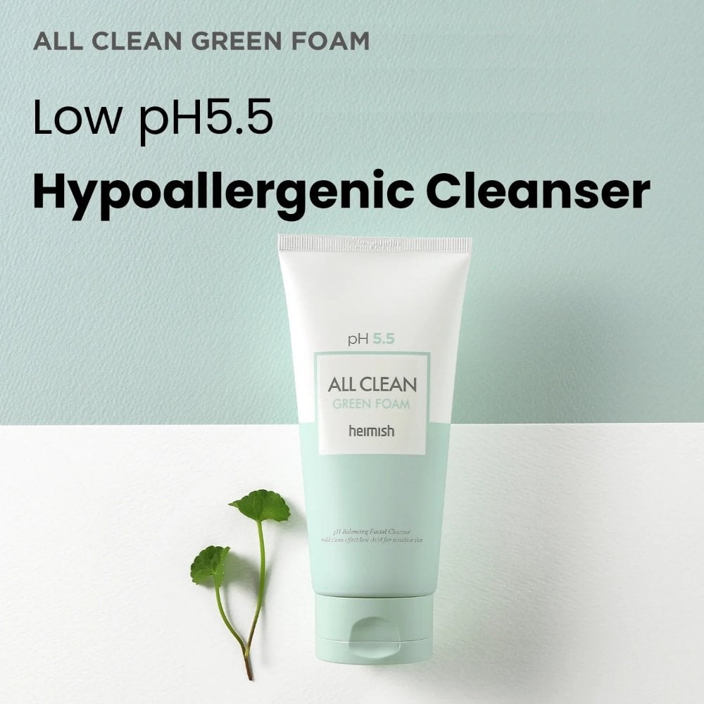 Heimish All Clean Green pH Balancing Facial Cleanser Foam 150g