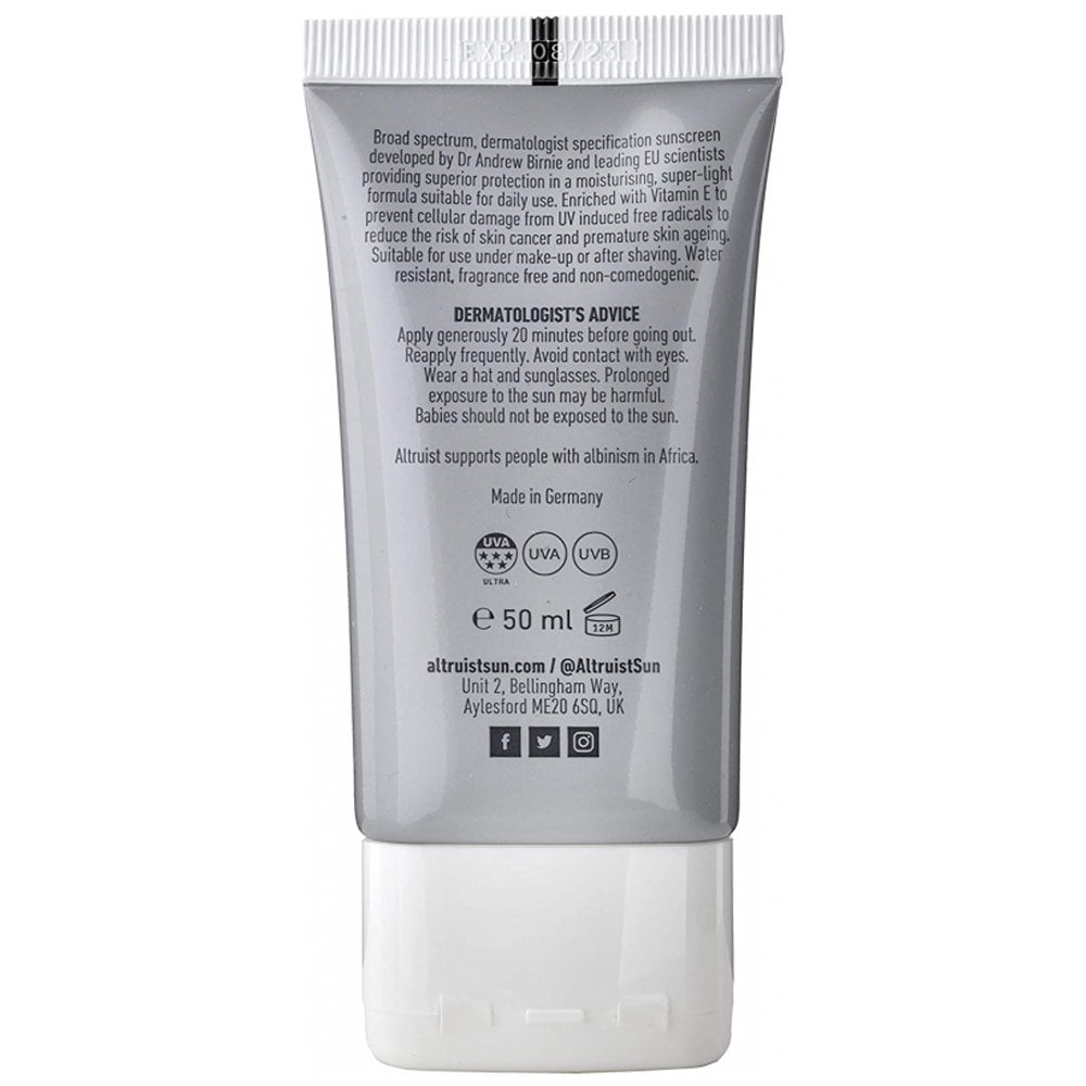 Altruist Dermatologist Face Fluid SPF50 50ml