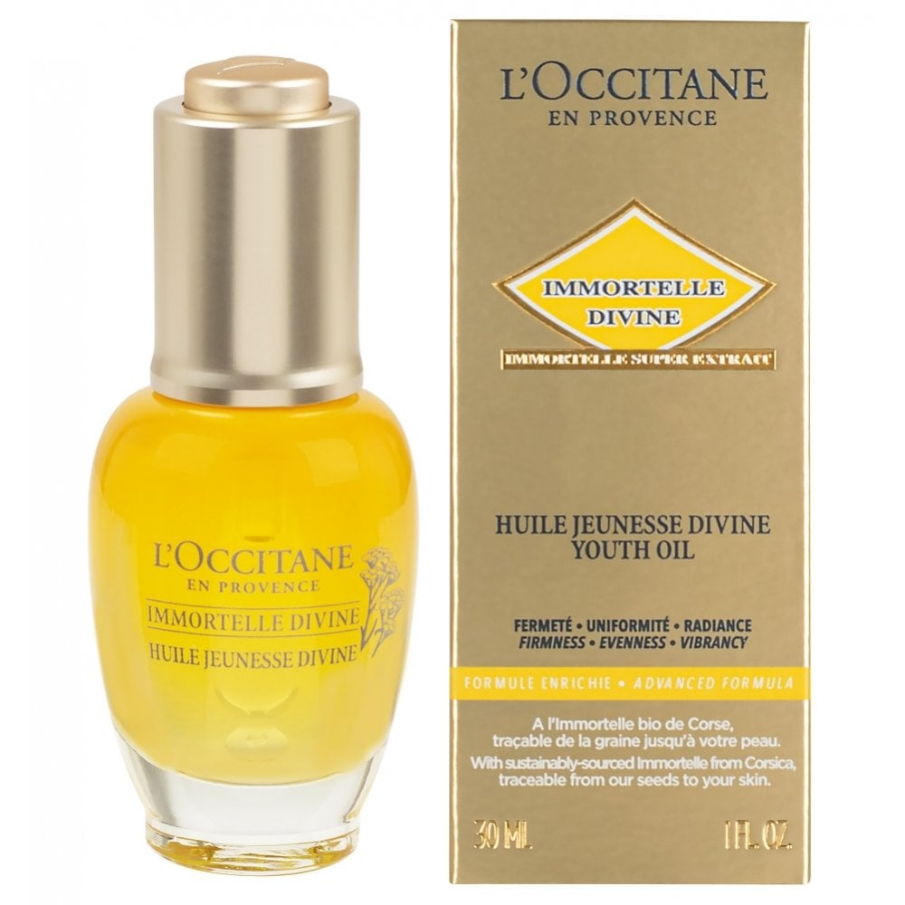 L'Occitane Anti-Ageing Immortelle Divine Youth Face Oil 30ml