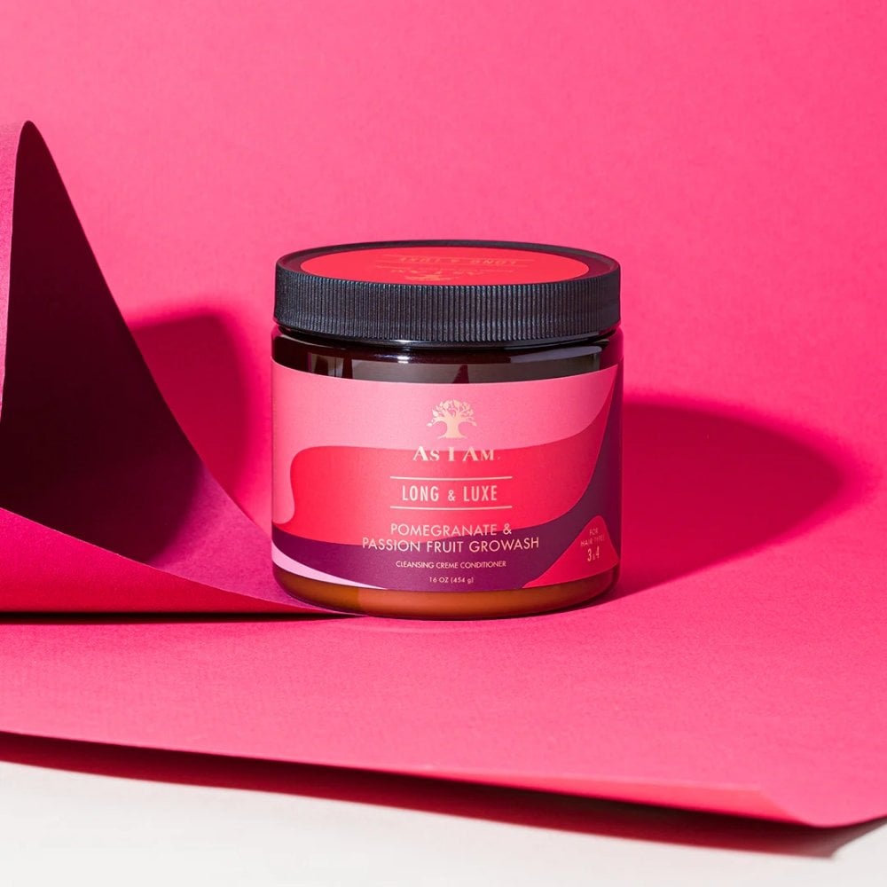 As I Am Long & Luxe GroWash Cleansing Creme Conditioner 454g