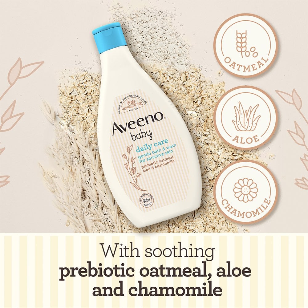 Aveeno Baby Daily Care Bath & Wash 400ml