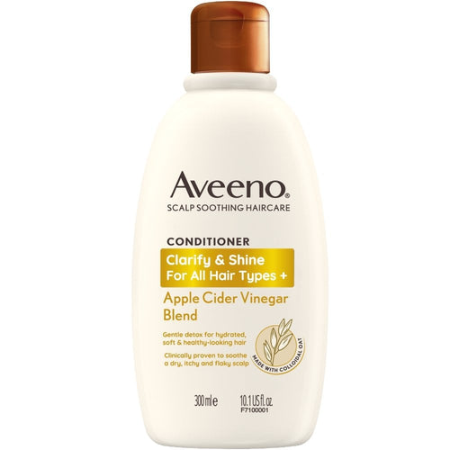 Aveeno Clarify and Shine+ Apple Cider Vinegar Conditioner 300ml