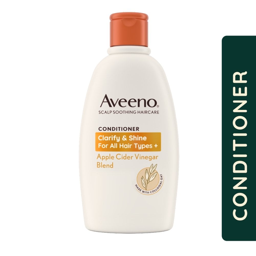 Aveeno Clarify and Shine+ Apple Cider Vinegar Conditioner 300ml