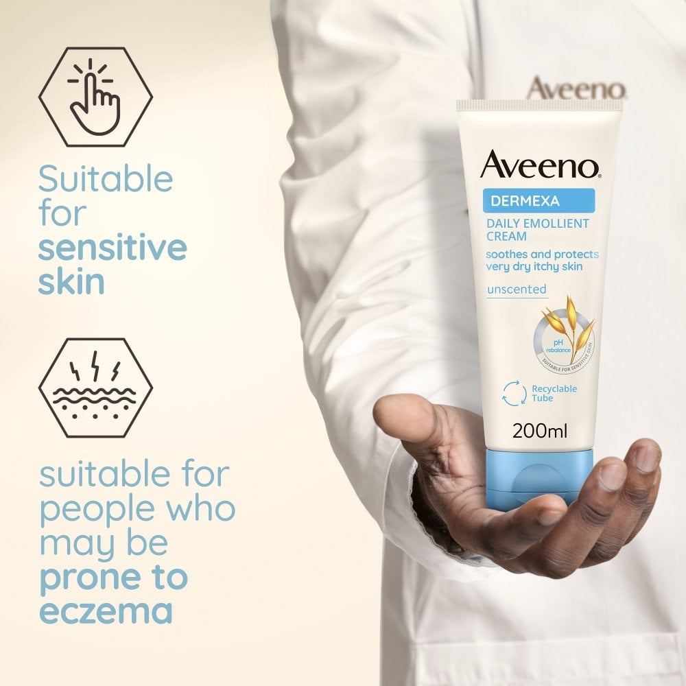 Aveeno Dermexa Daily Emollient Cream 200ml