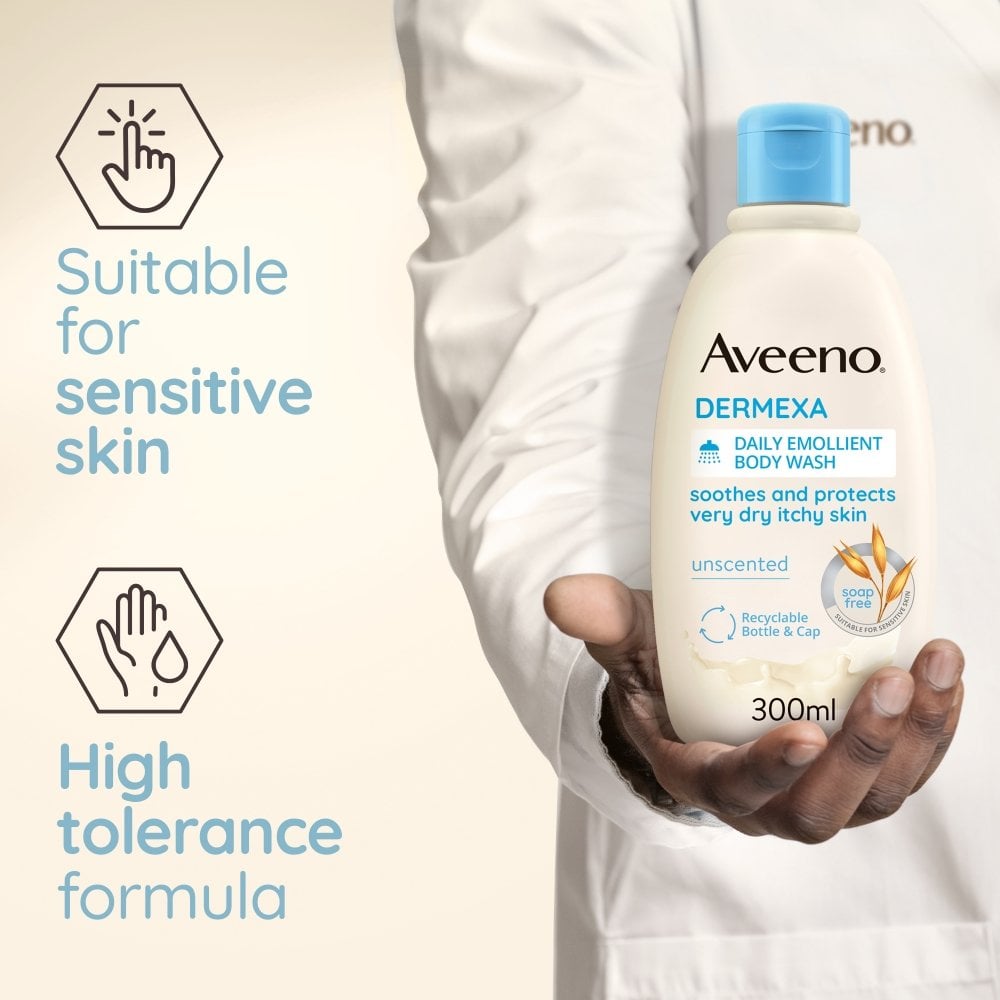 Aveeno Dermexa Emollient Body Wash 300ml