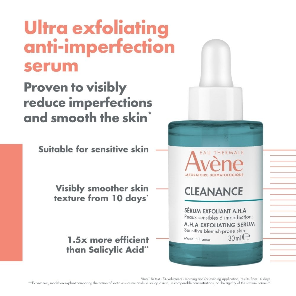 Avene Cleanance AHA Exfoliating Serum 30ml