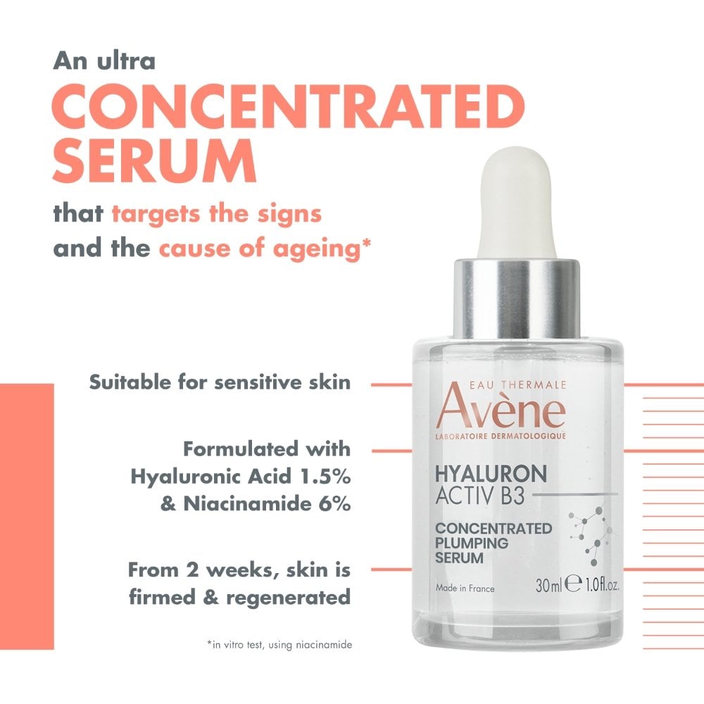 Avene Hyaluron Activ B3 Plumping Serum 30ml