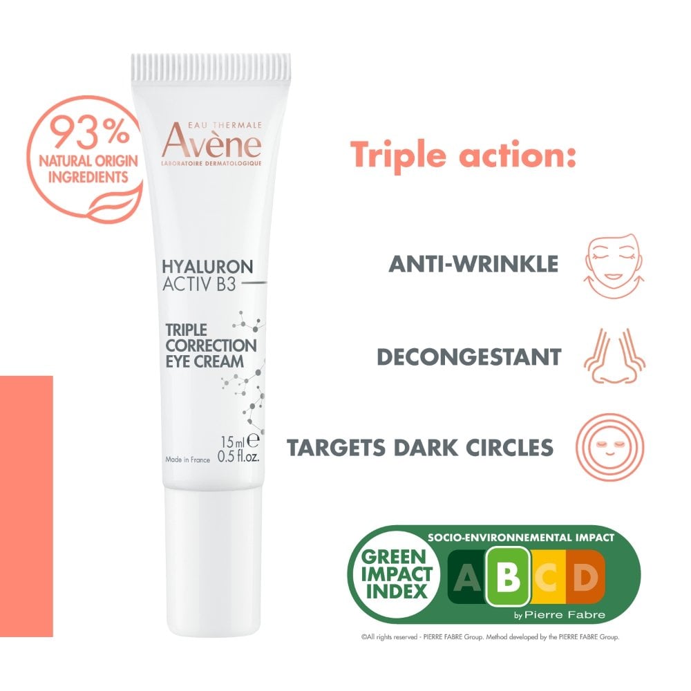 Avene Hyaluron Activ B3 Triple Correction Eye Care 15ml