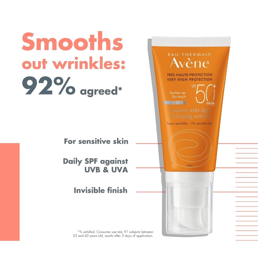 Avene Very High Protection Anti-ageing Sun Cream SPF50+ 50ml