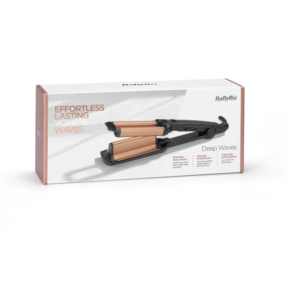 BaByliss Deep Waves Hair Waver Black 2447CU