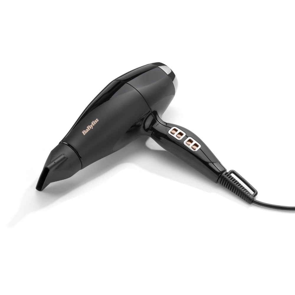 BaByliss Italian 2300 Hair Dryer with Diffuser Black 6716DU