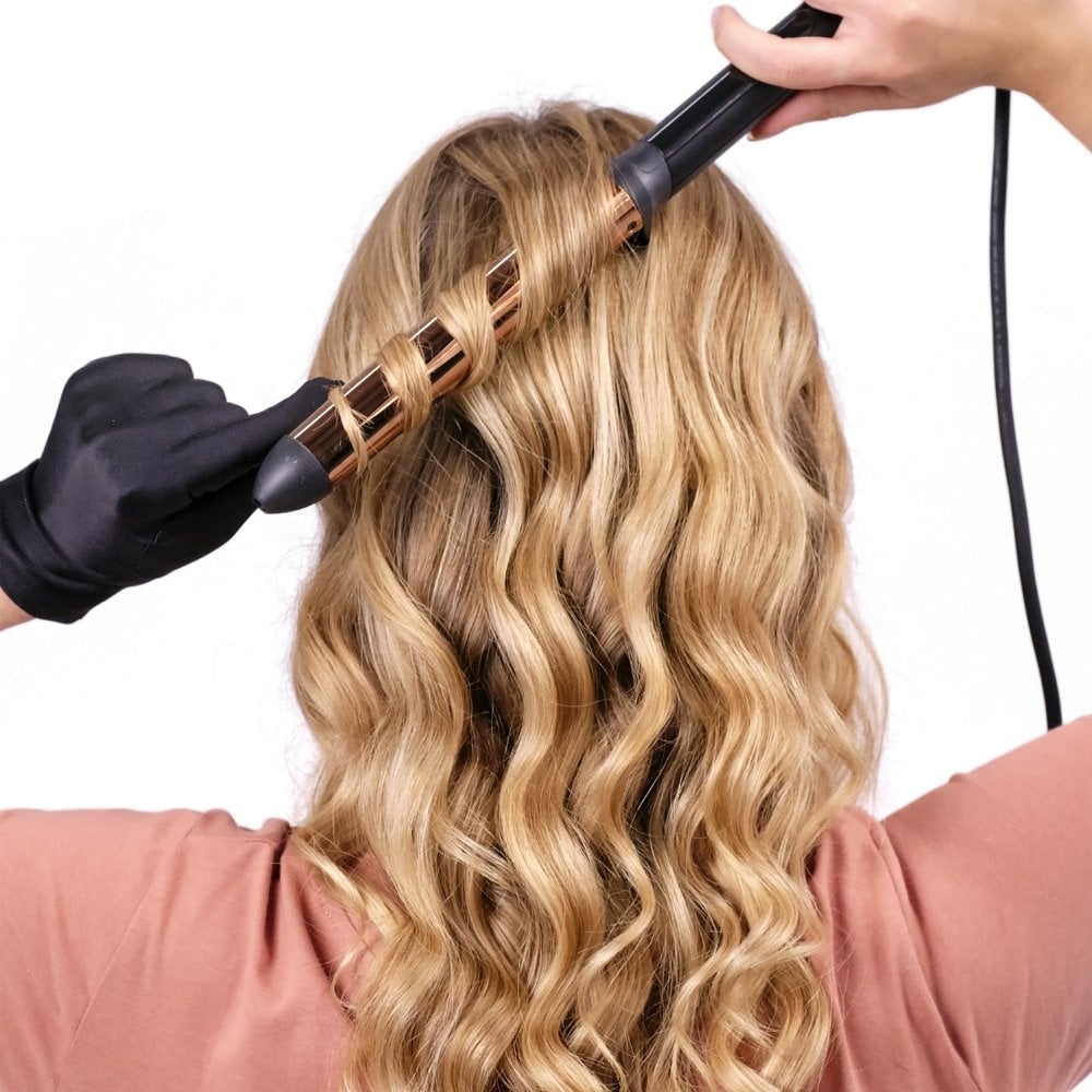 BaByliss Titanium Brilliance Waves Wand 28mm Rose Gold 2356U