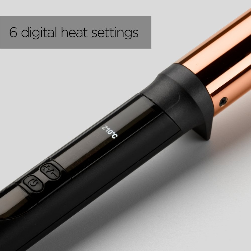 BaByliss Titanium Brilliance Waves Wand 28mm Rose Gold 2356U