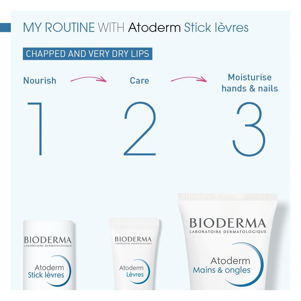 Bioderma Atoderm Ultra Moisturising Lip Stick 4g