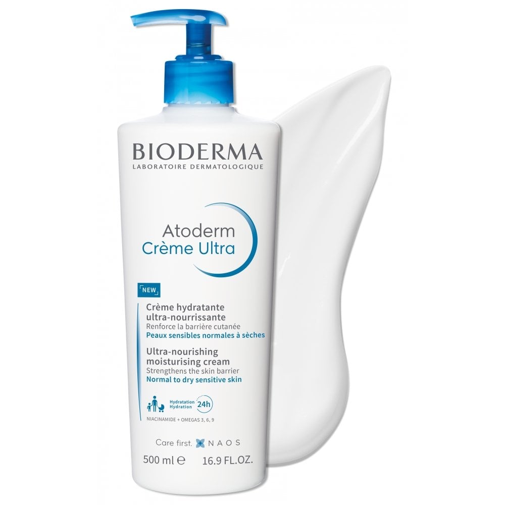Bioderma Atoderm Ultra Nourishing Facial Moisturising Cream 500ml