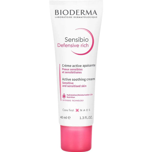Bioderma Sensibio Defensive Rich Active Soothing Cream 40ml