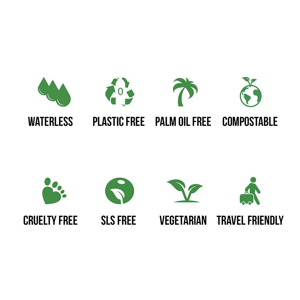 Biovene Hydrate Repair Solid Shampoo Argan Oil & Mint 40g