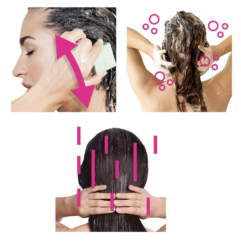 Biovene Moisture Volume Solid Shampoo Biotin & Apple Cider 40g
