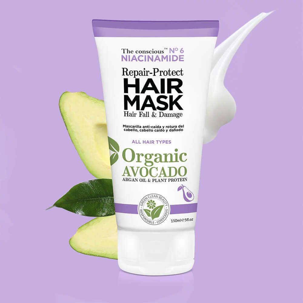 Biovene The Conscious No. 6 Niacinamide Repair-Protect Hair Fall & Damage Hair Mask 150ml