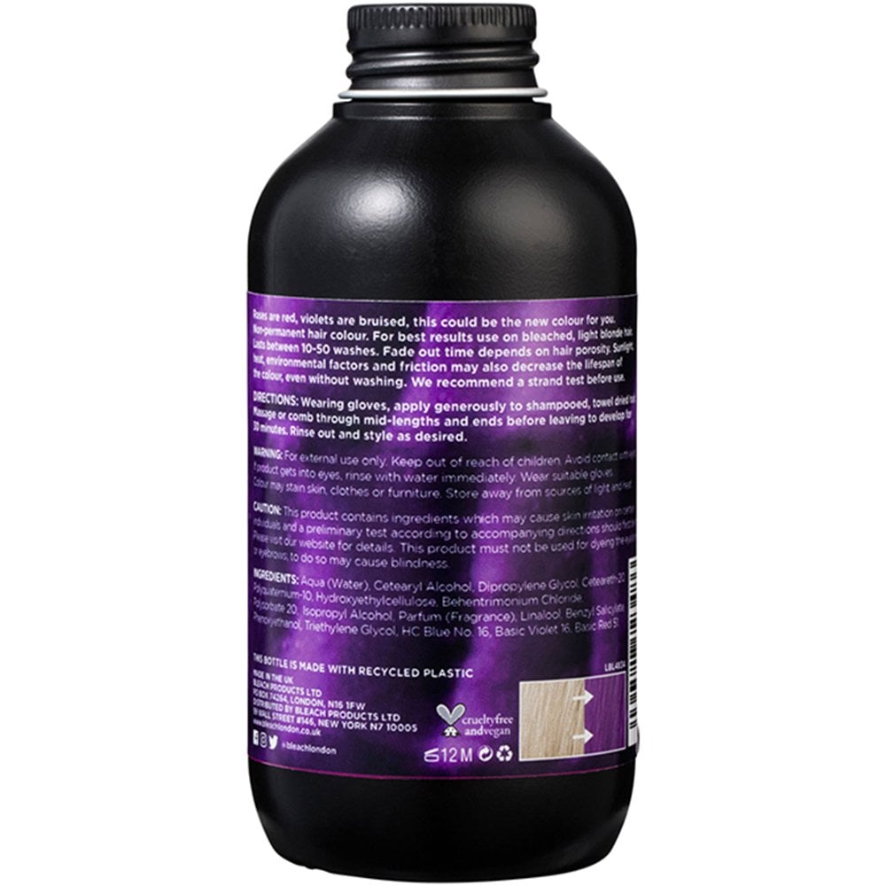 Bleach London Super Cool Colour Bruised Violet 150ml