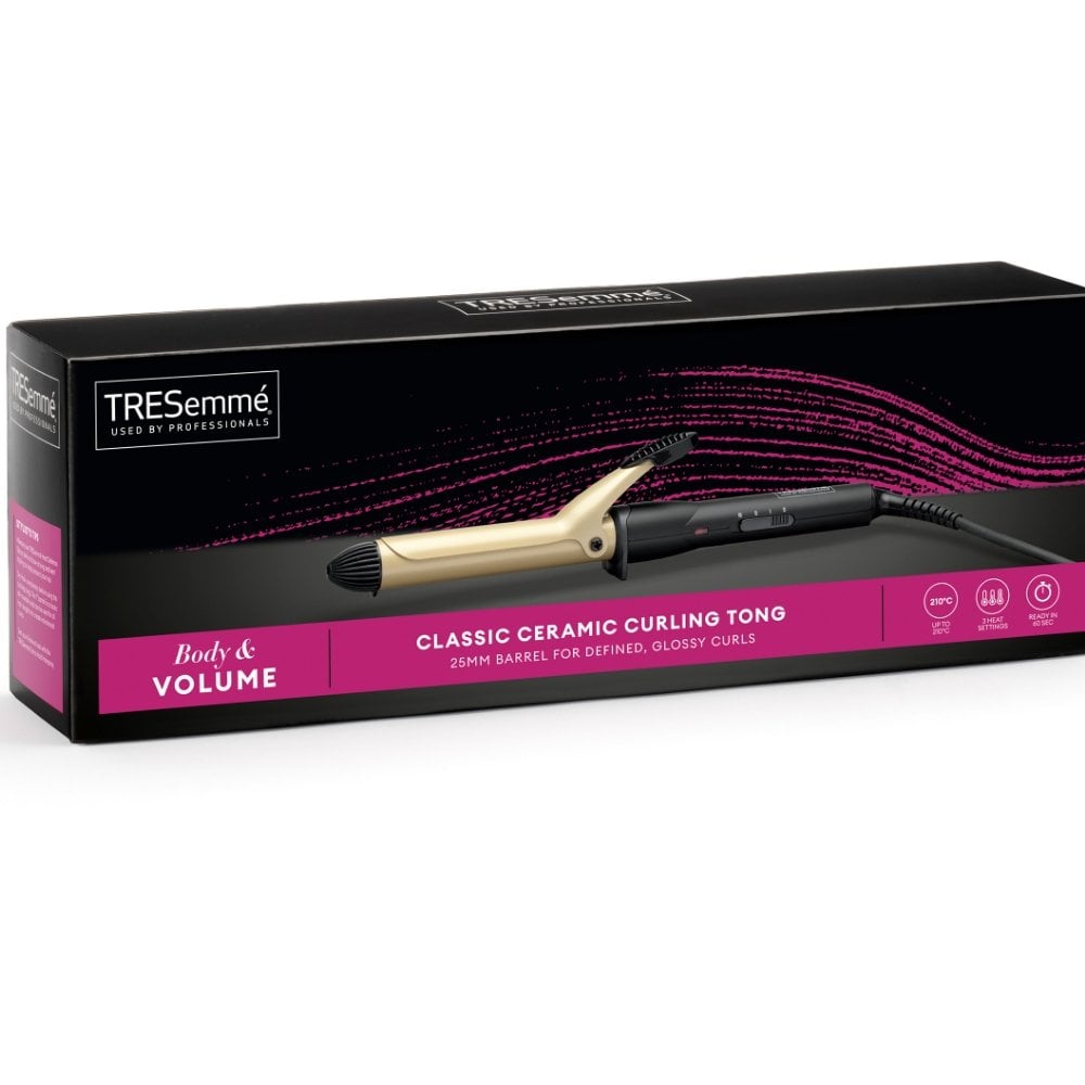 TRESemme Body & Volume Classic Ceramic Curling Tong 25mm 2811U
