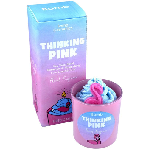 Bomb Cosmetics Thinking Pink Piped Candle