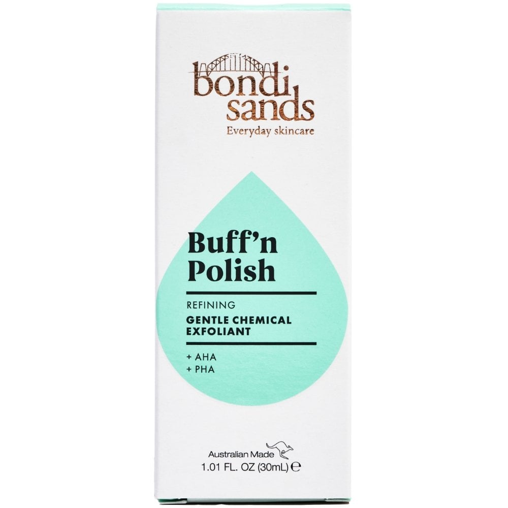 Bondi Sands Buff N Polish Refining Gentle AHA + PHA Chemical Exfoliant 30ml