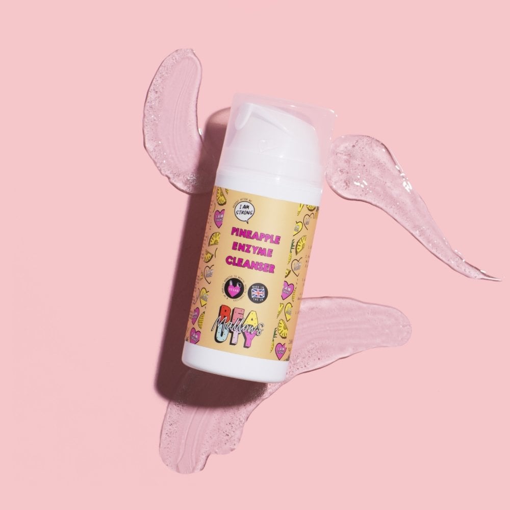 Mallows Beauty Pineapple Enzyme Gel Cleanser 100g