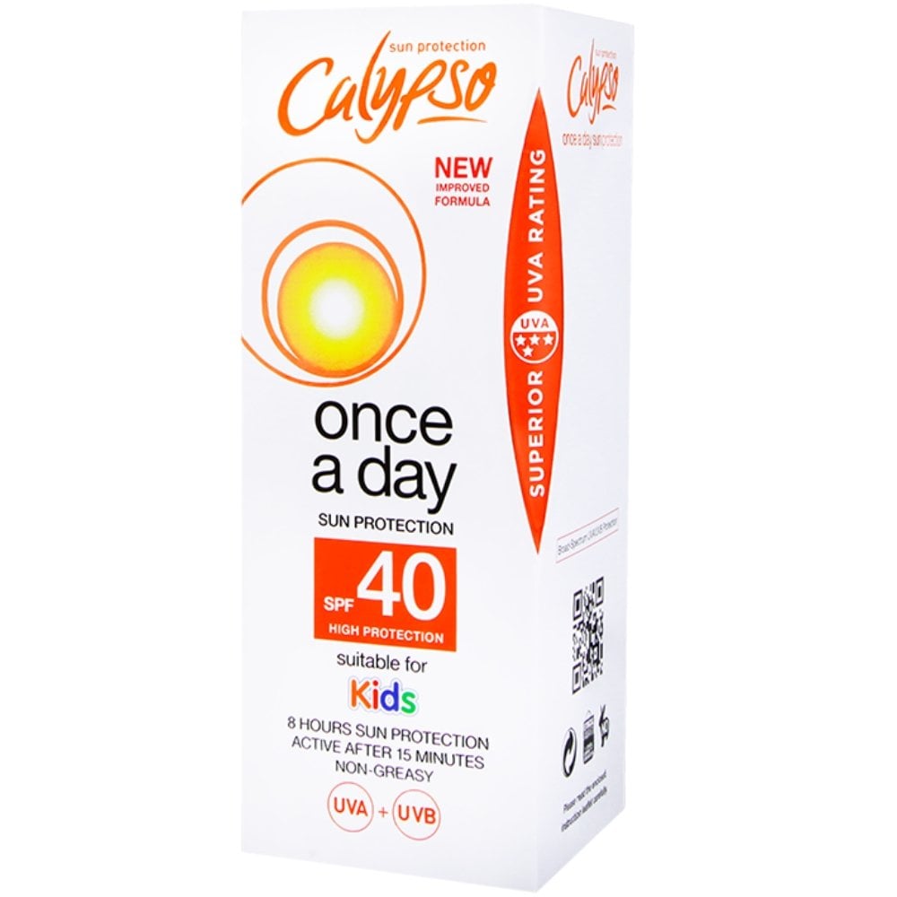Calypso Once A Day Sun Protection Cream SPF40 150ml