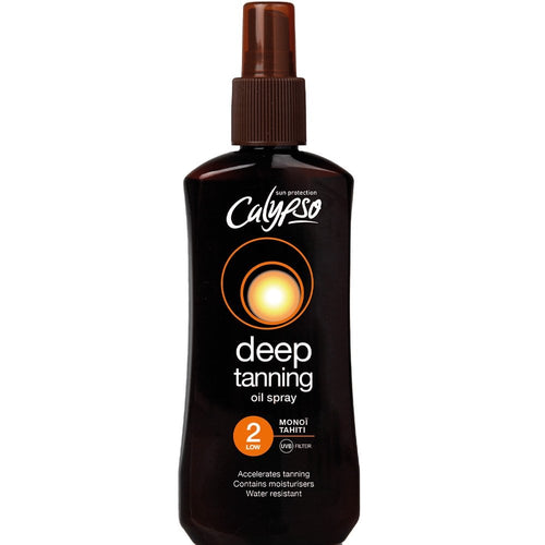 Calypso Deep Tan Moisturising Tan Accelerator Oil Spray SPF2 200ml