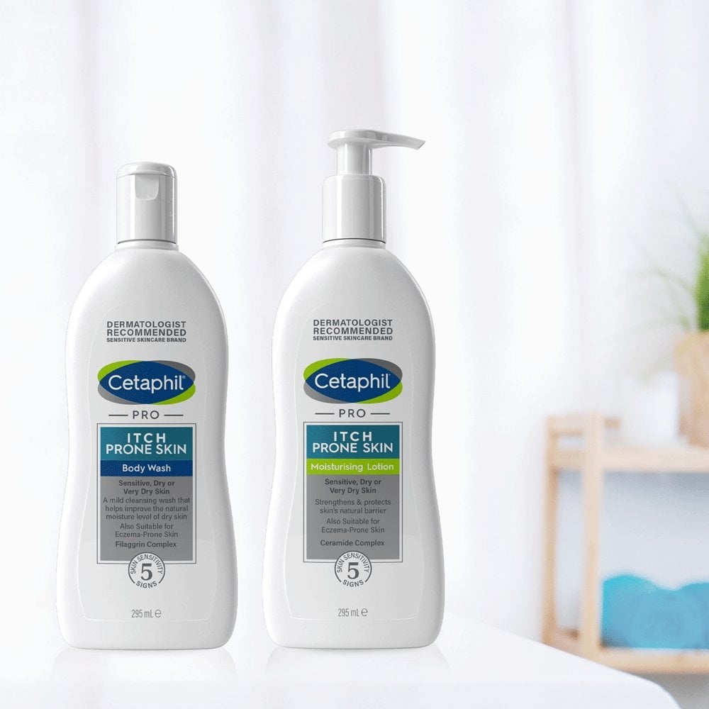 Cetaphil PRO Dry Itchy Moisture Lipid Hydrating Body Wash 295ml