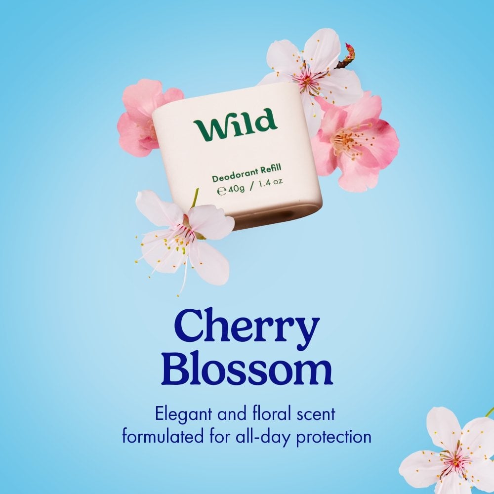 Wild Cherry Blossom Deodorant Starter Pack