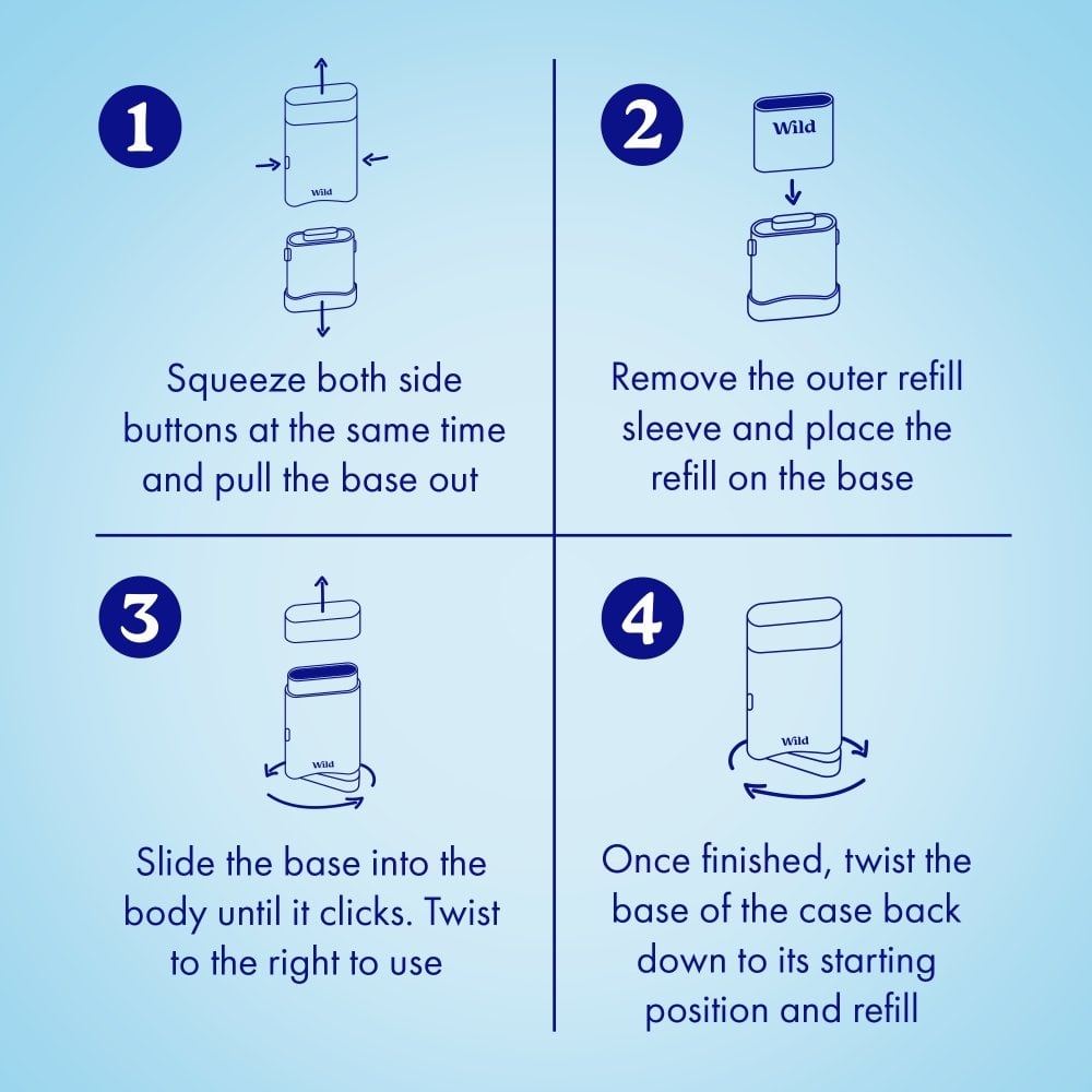 Wild Cherry Blossom Deodorant Starter Pack