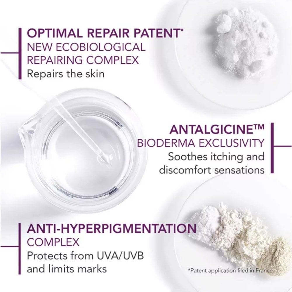 Bioderma Cicabio Cream Ultra-Repairing Soothing Cream SPF50+ 40ml